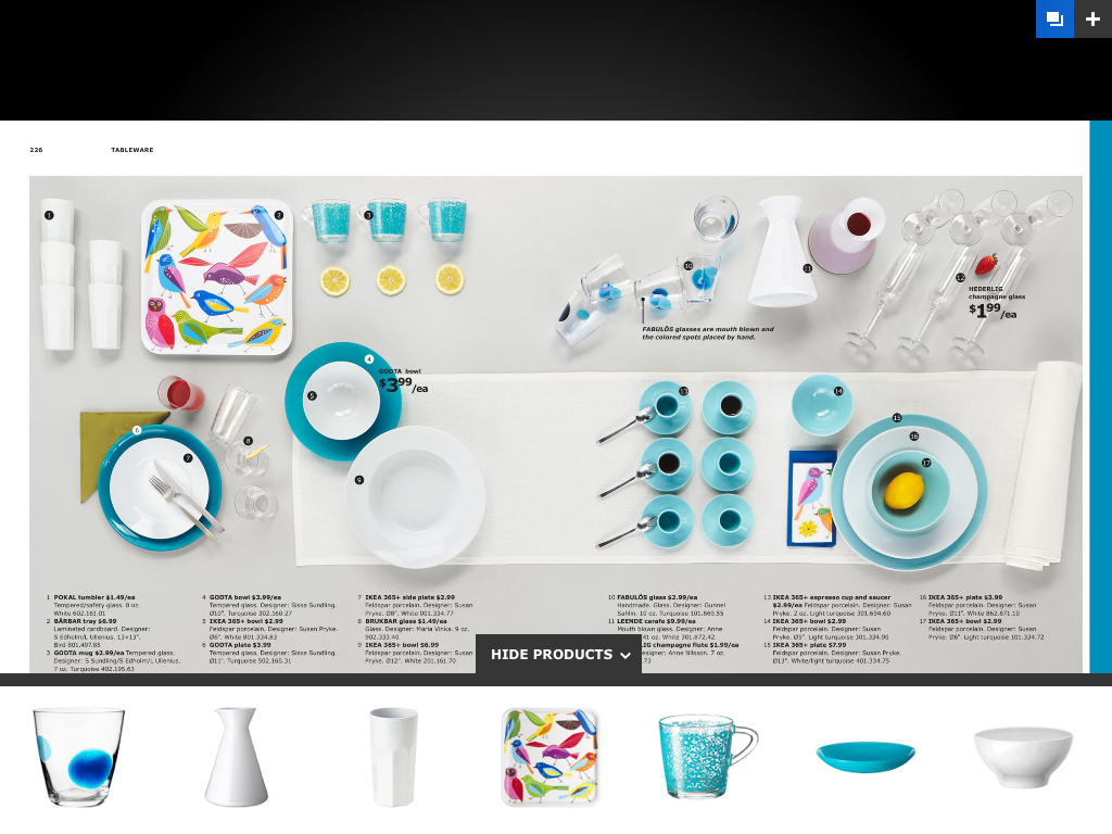 2013 IKEA Catalog for iPad | styled by whimsee